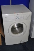 A ZANUSSI ZWF 1421W WASHING MACHINE width 60cm x depth 63cm x height 86cm (PAT pass, powers up, spin