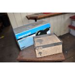 AN IRWIN RECORD V75B TABLE VICE and a Silverline 100mm engineers vice ( both brand new old stock and