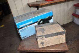 AN IRWIN RECORD V75B TABLE VICE and a Silverline 100mm engineers vice ( both brand new old stock and