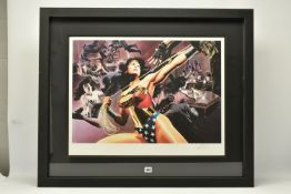 ALEX ROSS FOR DC COMICS (AMERICAN CONTEMPORARY) 'WONDER WOMAN: DEFENDER OF TRUTH', a signed