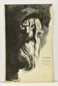 WILLIAM HEATH ROBINSON (1872-1944) AN ILLUSTRATION FOR 'ARABIAN NIGHT'S Pt3', depicting an old man