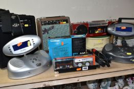 A GROUP OF ASSORTED RADIOS AND GUITAR AMPLIFIERS, comprising a Selena 'Vega' radio receiver