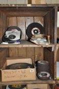 A QUANTITY OF VARIOUS CUTTING AND GRINDING DISCS from 5in to 14in (see pics for details)(this lot is