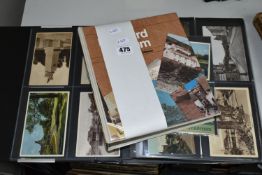 POSTCARDS, Two Albums containing approximately 455 Postcards, 440 of which feature STAFFORDSHIRE &