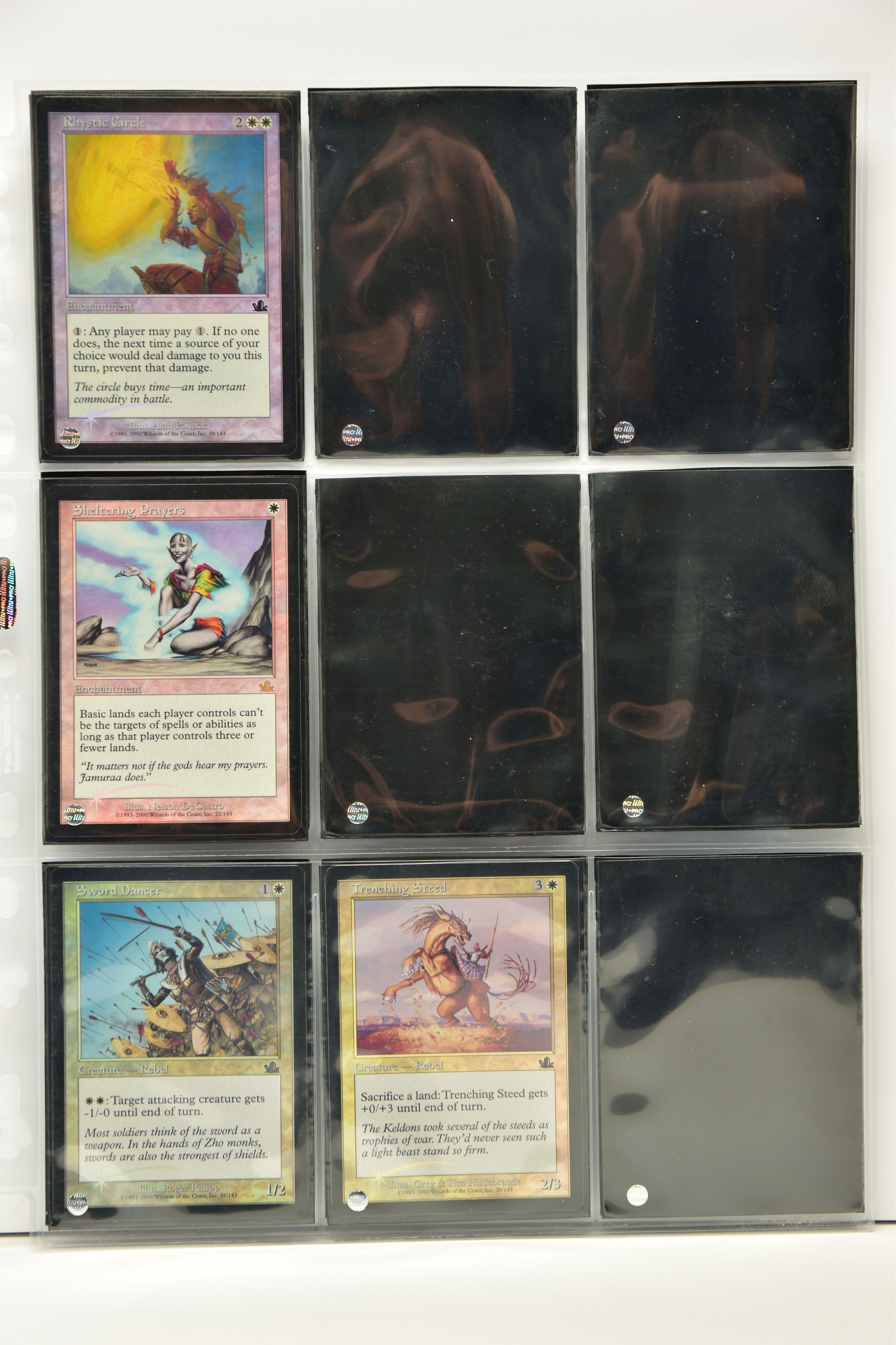 INCOMPLETE MAGIC THE GATHERING: PROPHECY FOIL SET, cards that are present are genuine and are in - Image 3 of 16