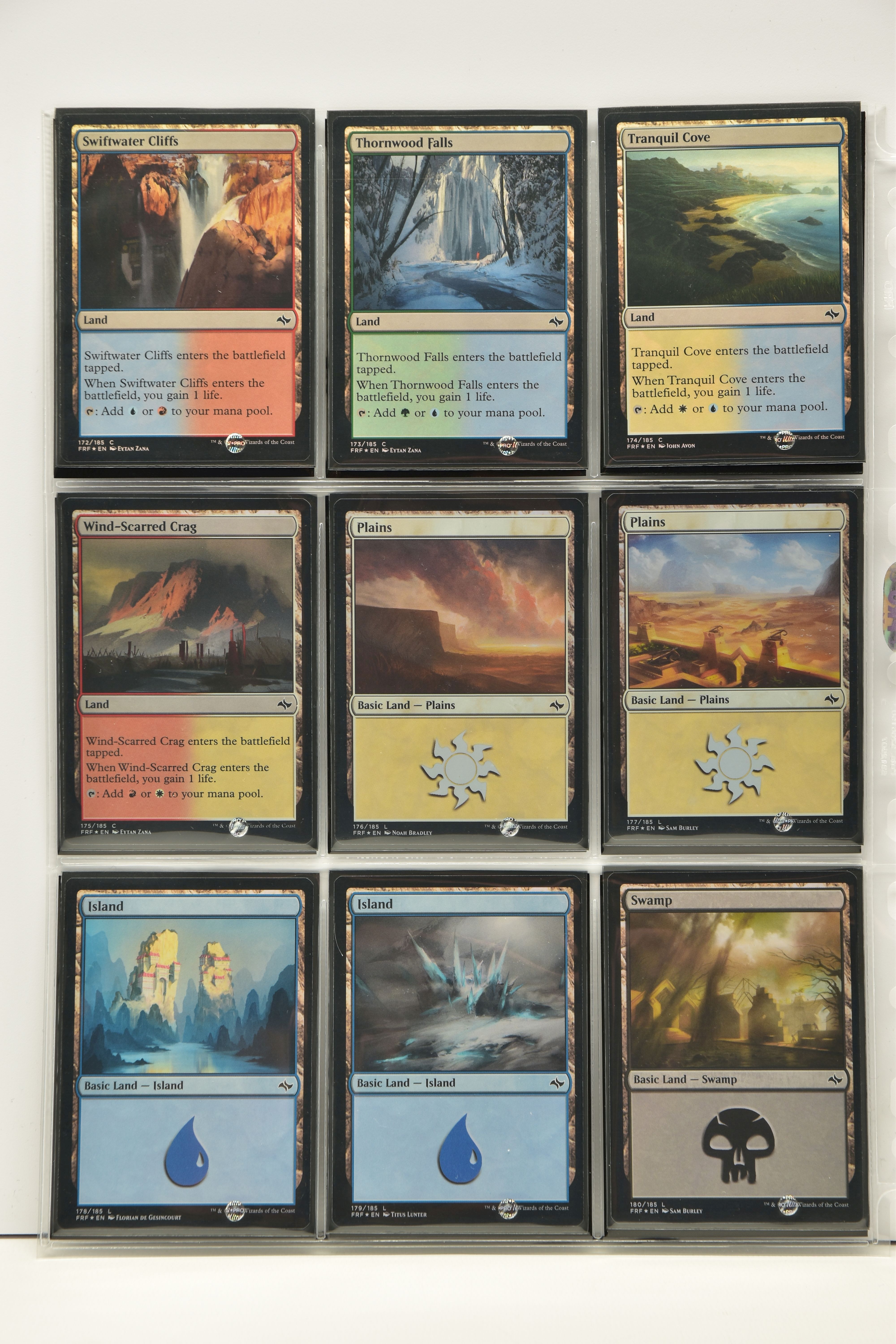 COMPLETE MAGIC THE GATHERING: FATE REFORGED FOIL SET, all cards are present, genuine and are all - Image 20 of 21