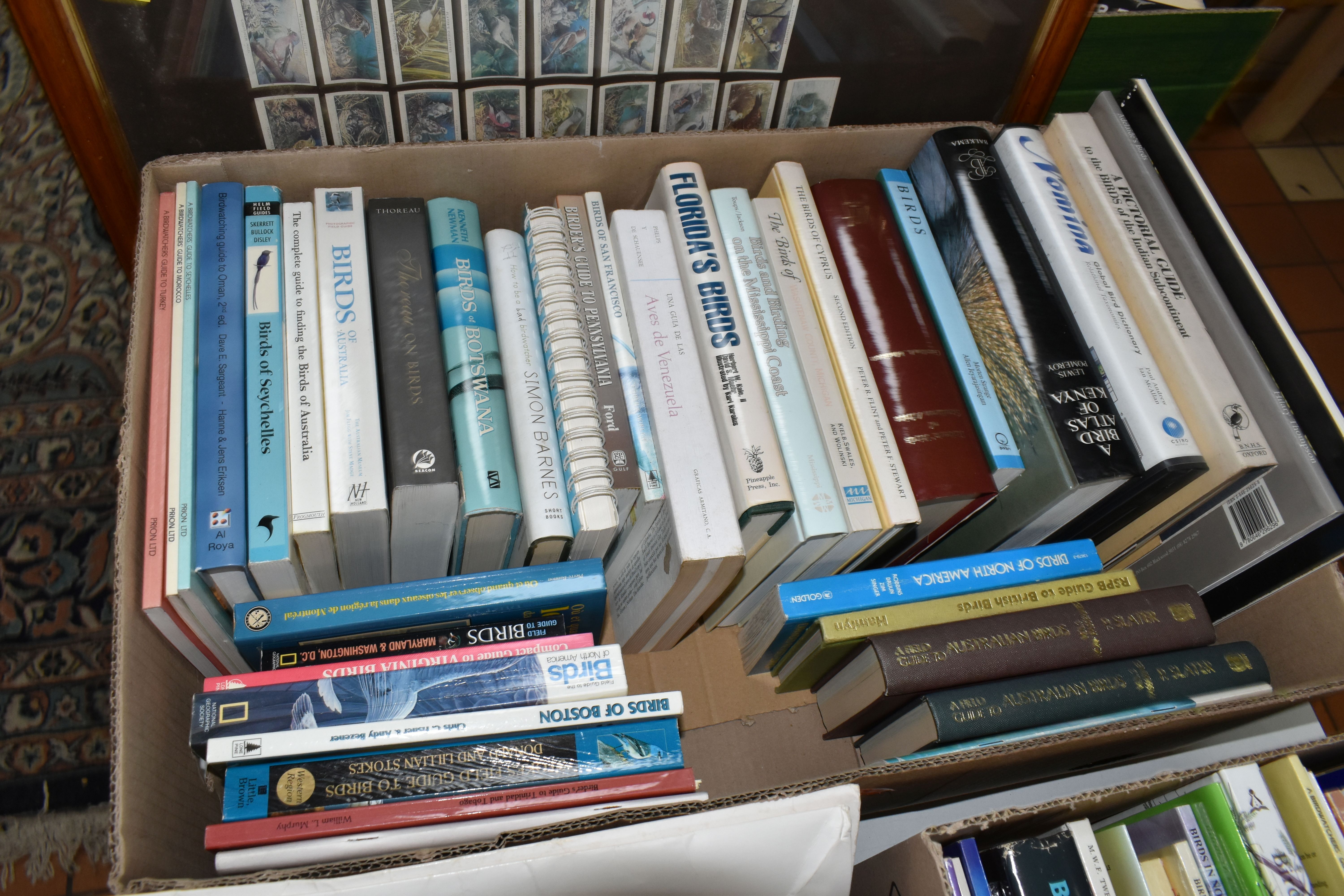 FIVE BOXES OF BOOKS containing approximately 125 titles in hardback and paperback formats on the - Image 4 of 6