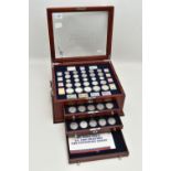 THE WORLD WAR II U.S. 75th ANNIVERSARY COIN EDITION, to include a Danbury Mint glazed chest of U.S.