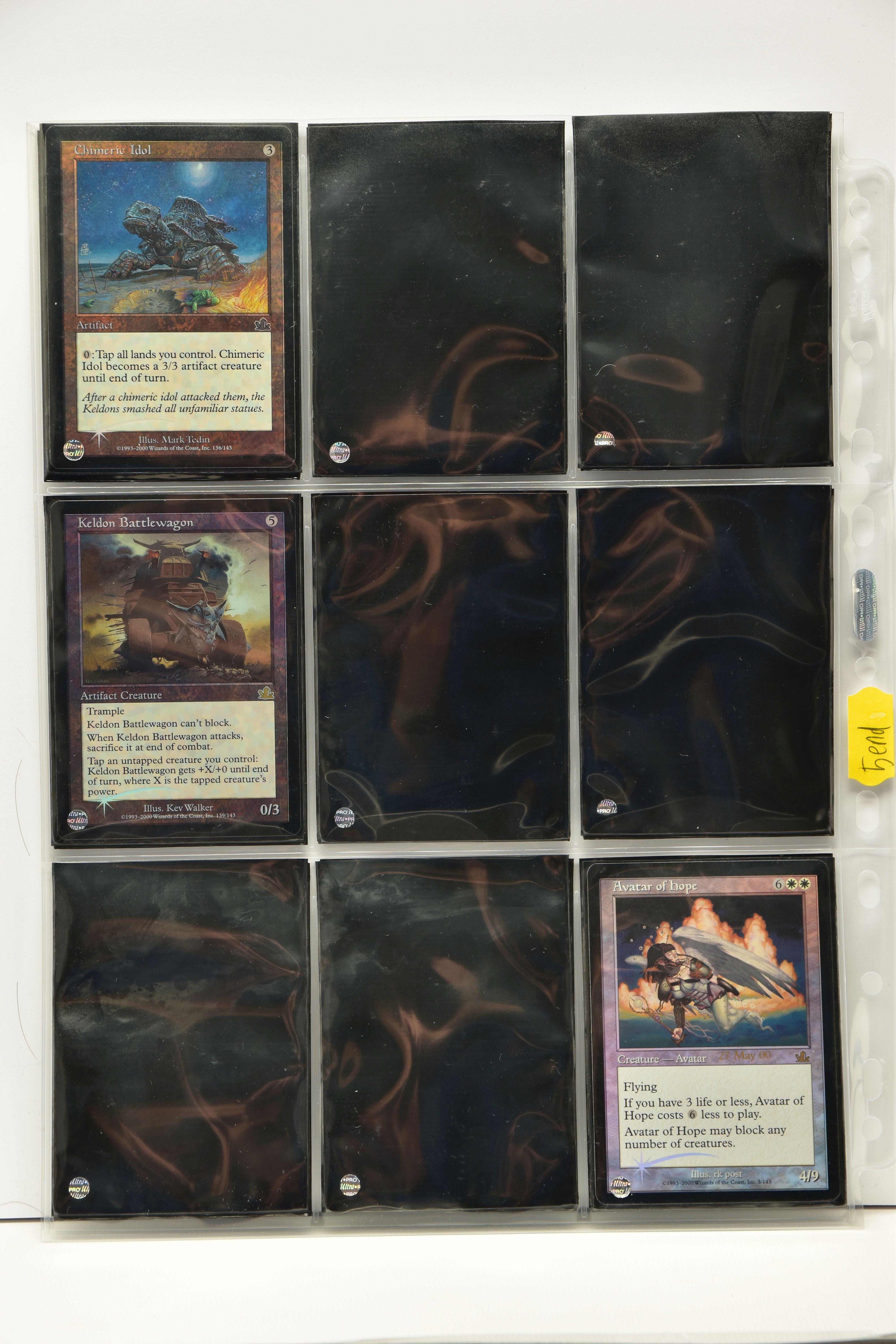 INCOMPLETE MAGIC THE GATHERING: PROPHECY FOIL SET, cards that are present are genuine and are in - Image 16 of 16