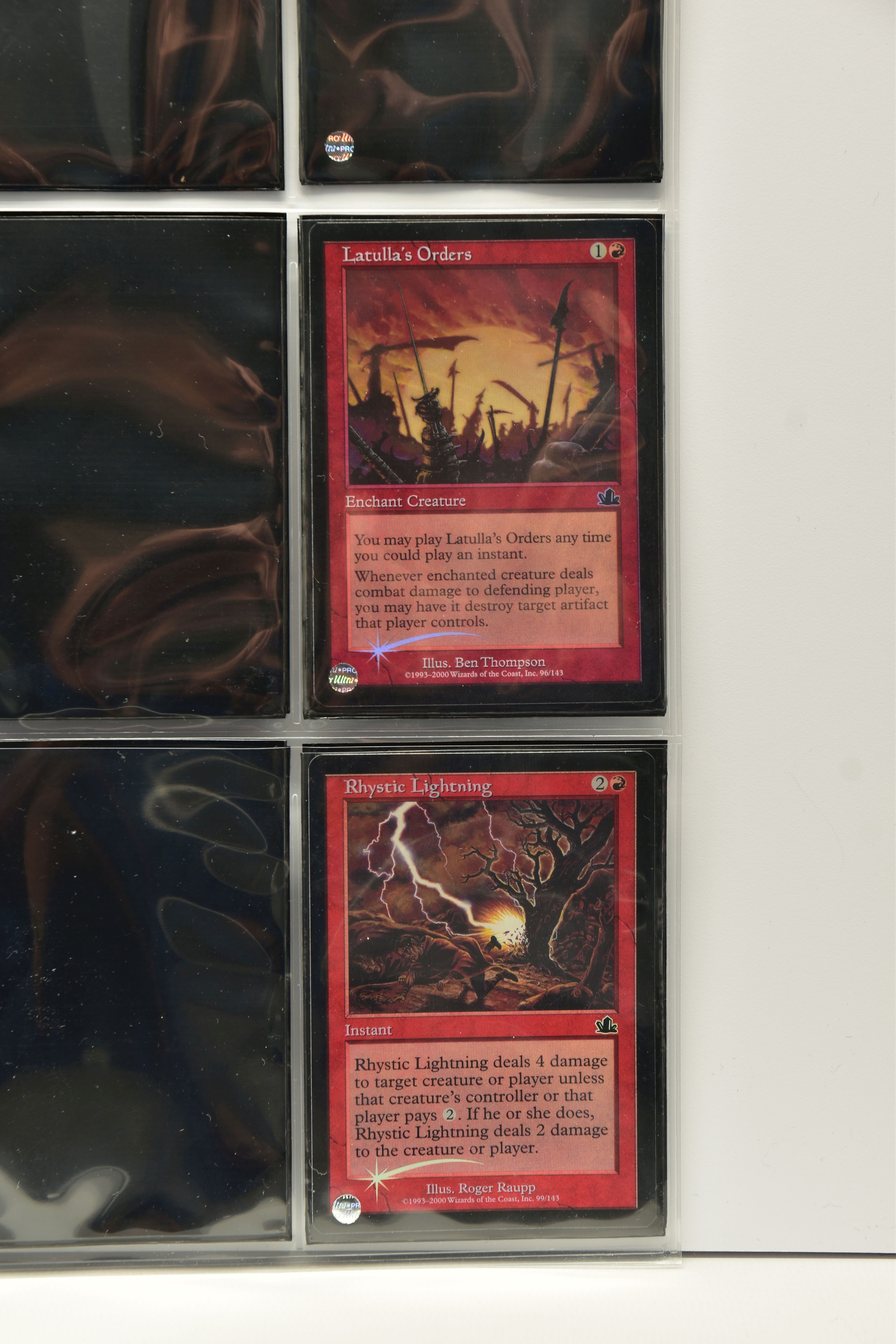 INCOMPLETE MAGIC THE GATHERING: PROPHECY FOIL SET, cards that are present are genuine and are in - Image 11 of 16