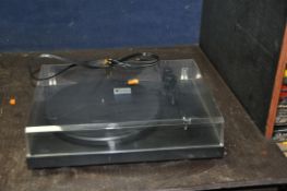 A PROJECT DEBUT 2 TURNTABLE (no power supply so untested, remote damaged) with an Ortofon OMD5E