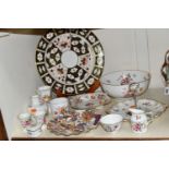 A COLLECTION OF ROYAL CROWN DERBY WARES, comprising a large Imari 2451 charger, diameter 35cm, an