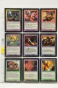 INCOMPLETE MAGIC THE GATHERING: INVASION FOIL SET, cards that are present are genuine and all in