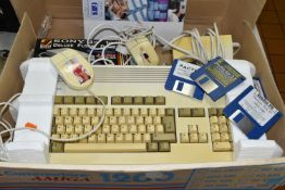 AMIGA 1200 COMPUTER, BOXED, includes two mice and a floppy drive, everything is tested and is in
