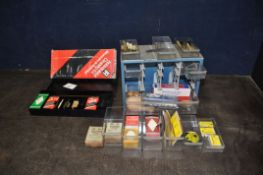 A SELECTION OF GUN CLEANING EQUIPMENT including a Parker-Hale cleaning kit, flannelette patches,
