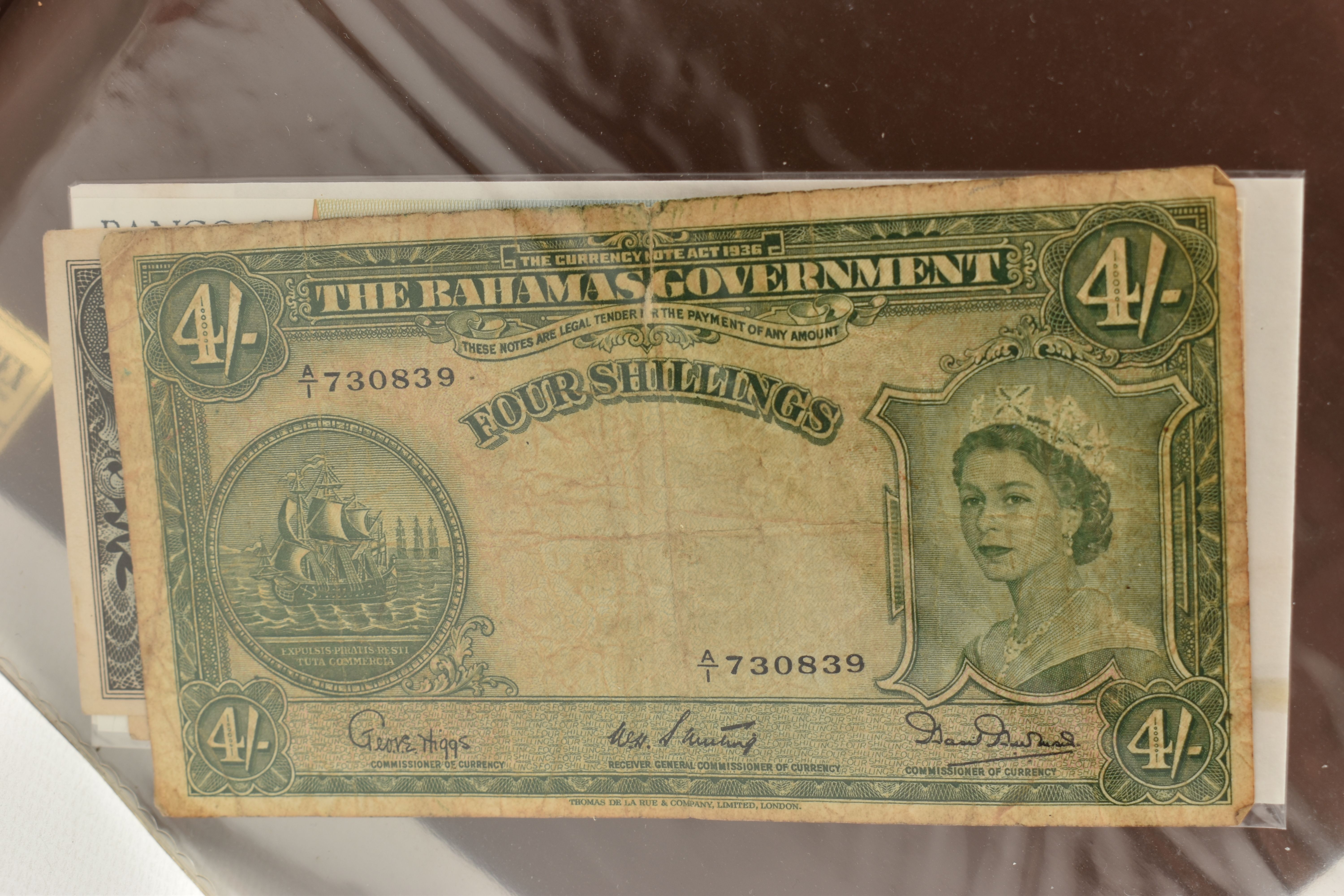 A BANKNOTE ALBUM OF MAINLY BANK OF ENGLAND NOTES, to include early Bradbury 1917 £1 E28, a Pre - Image 15 of 15