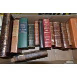 ANTIQUARIAN BOOKS, consisting of thirteen titles, The British Almanac of the Society for the