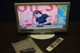 A LOGIK L22LDVW11 22ins LED TV with remote and manual (PAT pass and working)