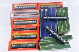 A QUANTITY OF ASSORTED MOSTLY BOXED OO GAUGE PASSENGER COACHES, all are B.R. Mk.1, Mk.2 and Mk.3