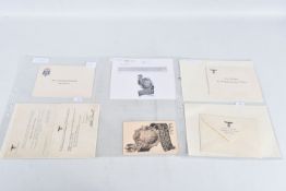 A COLLECTION OFF NAZI PARTY DOCUMENTS REGARDING CULTURAL ACTIVITIES IN KARNTEN, this lot includes