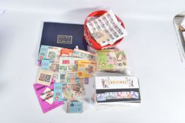 MAINLY GB COLLECTION OF MAINLY GB STAMPS IN A BOX, we note presentation packs, a few mint blocks,