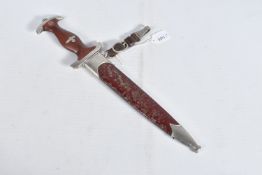 A THIRD REICH NAZI GERMANY SA OFFICERS DRESS DAGGER, this is the 1933 pattern version produced by