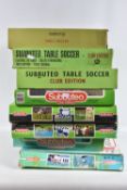 EIGHT PART COMPLETE OR EMPTY SUBBUTEO BOXED SETS, included is Italia 90, Club Edition, Premier