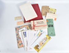 SMALL COLLECTION OF STAMPS IN ALBUMS AND LOOSE, we note 1935 silver jubilee booklet (complete but