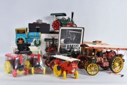 A QUANTITY OF ASSORTED TRACTION ENGINE AND STEAM ROLLER MODELS, boxed Leonardo Collection static