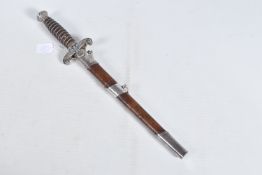 A NAZI GERMANY LAND CUSTOMS OFFICIALS DAGGER, this is in good condition but the blade and cross