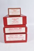 FOUR BOXED UNBUILT HORNBY DUBLO PLASTIC LINESIDE ACCESSORY KITS, Engine Shed (2-Road), (5005),