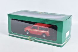 A BOXED CULT SCALE MODELS MINI CLUBMAN ESTATE HL 1:18 MODEL VEHICLE, numbered CML018-1, painted