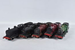 A QUANTITY OF UNBOXED LIMA O GAUGE CLASS 4F LOCOMOTIVES AND TENDERS, No.4547, L.M.S. black livery (