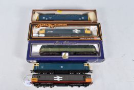 FIVE BOXED AND UNBOXED OO GAUGE LOCOMOTIVES, boxed Lima class 55 'Deltic' 'Royal Scots Grey' No.