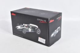 A BOXED SCHUCO EXKLUSIV COOPER T53 #1 SIEGER GREAT BRITAIN GP 1960 1:18 MODEL RACECAR, numbered 45