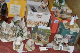 FIFTEEN LILLIPUT LANE SCULPTURES FROM VARIOUS COLLECTIONS ETC, some boxed and some deeds), to