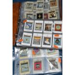 A COLLECTION OF WHITBREAD INN SIGN MINIATURES, mixture of the aluminium and card versions,