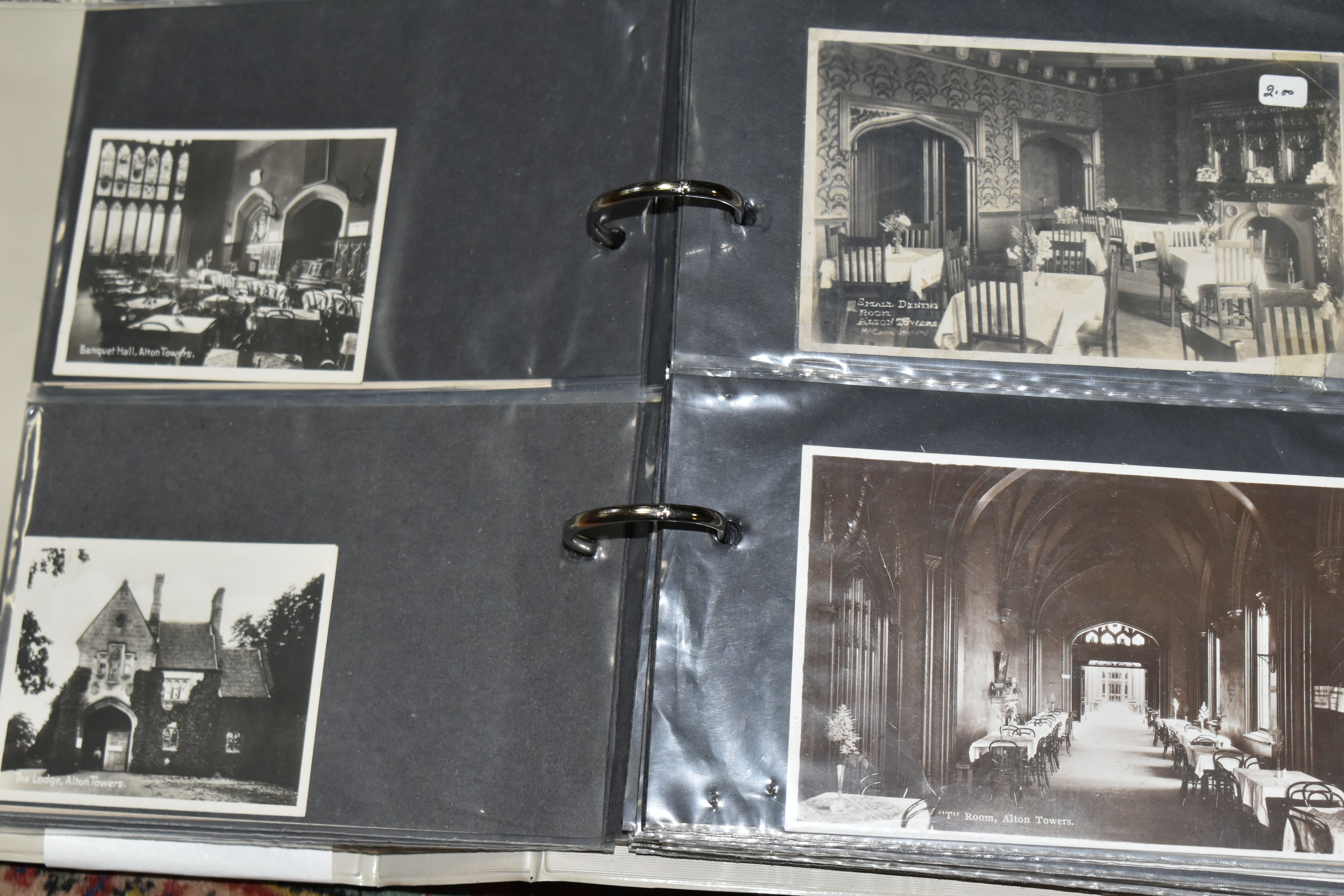 POSTCARDS, Two Albums containing approximately 455 Postcards, 440 of which feature STAFFORDSHIRE & - Image 3 of 16