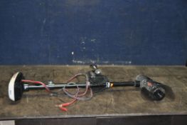 A MINI KOTA TURBO 35 12 VOLT OUTBOARD MOTOR with 10in propellor total height 100cm (tested and