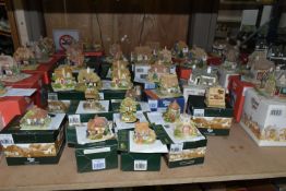 FORTY EIGHT LILLIPUT LANE SCULPTURES FROM COLLECTORS FAIRS, VILLAGE SHOPS, TEAROOMS, VISITOR CENTRE,