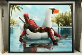 NICK HOLDSWORTH (BRITISH CONTEMPORARY) 'DEADPOOL II', a depiction of the Marvel superhero