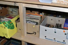 FIVE BOXES OF BOOKS, approximately eighty to one hundred titles to include vintage children's