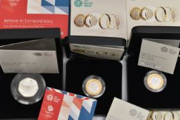 BOXED ROYAL MINT COINS, to include two 'Nations of the Crown 2017 UK £1 Silver Proof coin' numbers