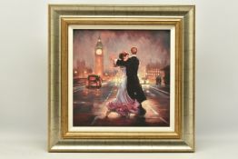 MARK SPAIN (BRITISH 1962) 'ROMANCE IN THE CITY I', a signed limited edition print depicting