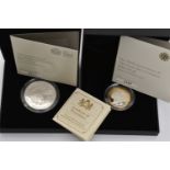 TWO BOXED 'ROYAL MINT' COINS, to include 'The Centenary of the House of Windsor 2017 UK £5' Silver