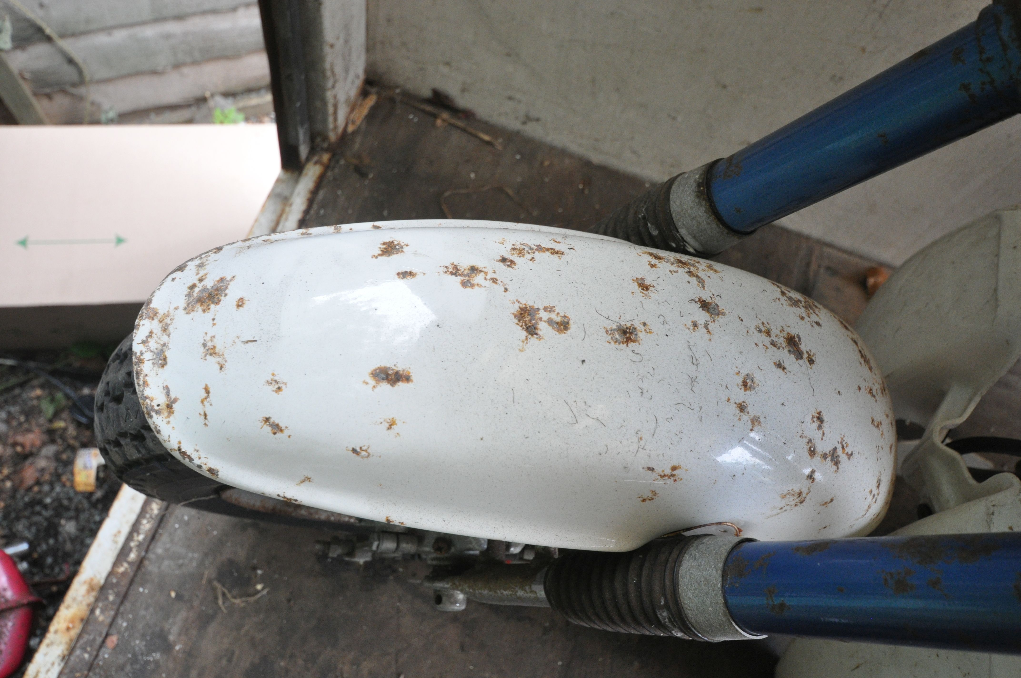 A 1975 HONDA CHALY - LBF 597P - This moped was first registered in August 1975, it has a 72cc petrol - Image 9 of 15