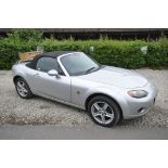 A 2005 MAZDA MX5 1.8 CONVERTIBLE - BG55 WVB - This Mk3 Mazda MX5 was first registered in October