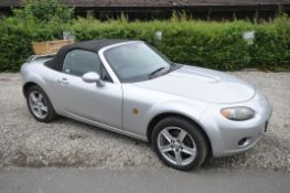 A 2005 MAZDA MX5 1.8 CONVERTIBLE - BG55 WVB - This Mk3 Mazda MX5 was first registered in October