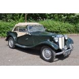 A 1953 MG TD MARK II - OXI 590 - This vehicle was first registered in June 1953. It has an 1275cc