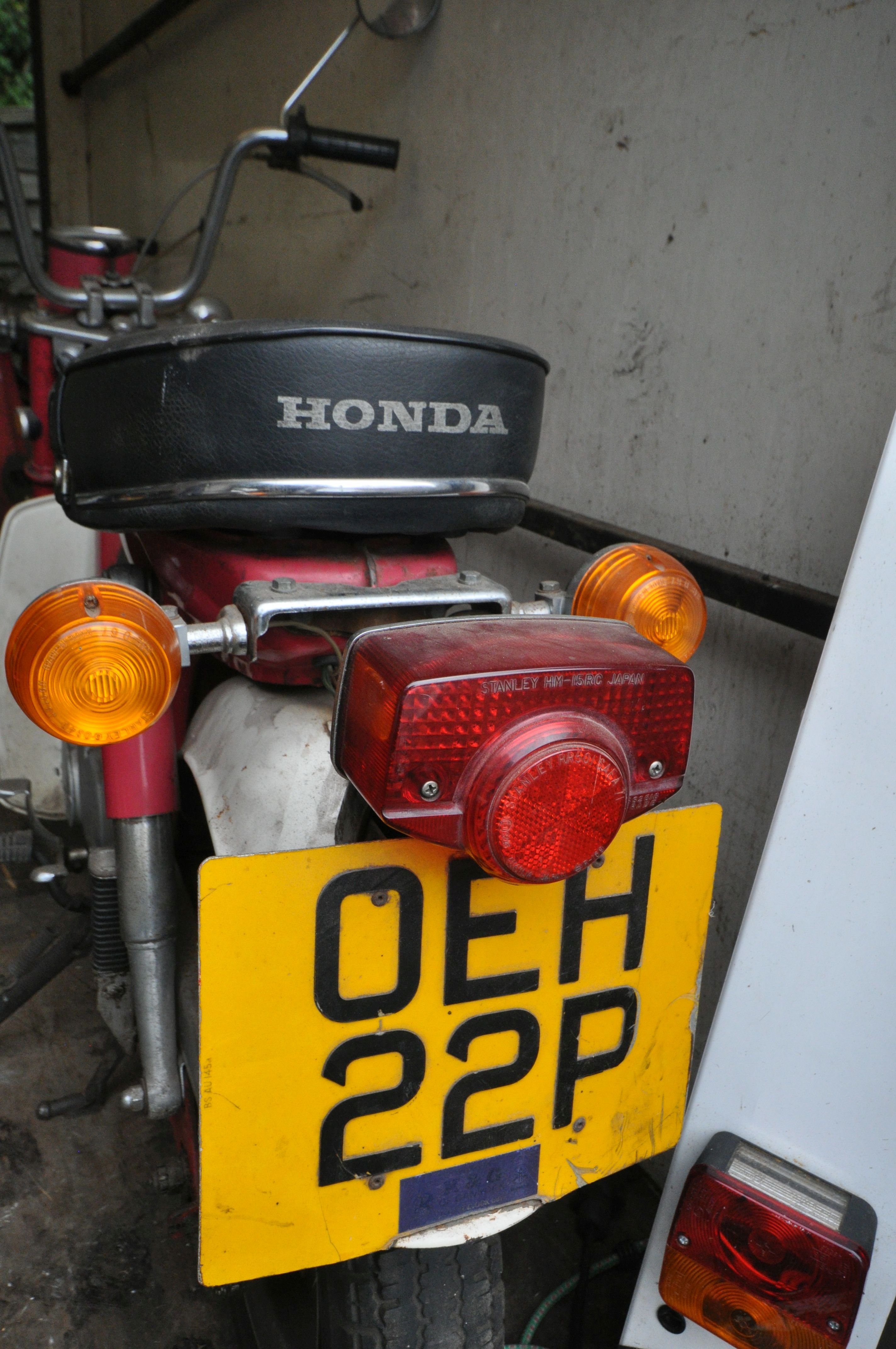 A 1976 HONDA CHALY - OEH 22P - This moped registered in June 1976, it has a 72cc petrol engine, No - Image 6 of 18